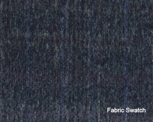 100% Cashmere Big Stone Windowpane Made To Measure Vest  - CER0007_MTM_SV