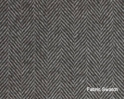 OXYGEN Storm Dust Grey Herringbone Made To Measure Jacket  - CER0014_MTM_SJ