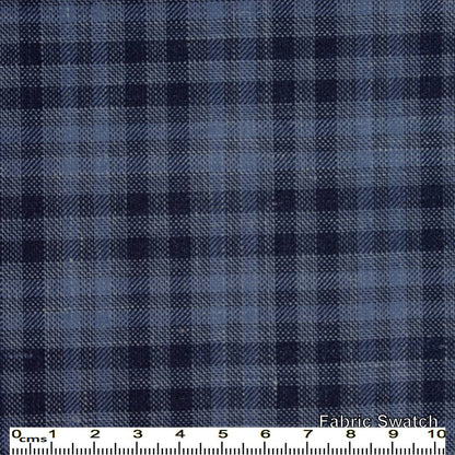 Kashmir Blue  Checks Made To Measure Jacket - VBC0050_MTM_SJ