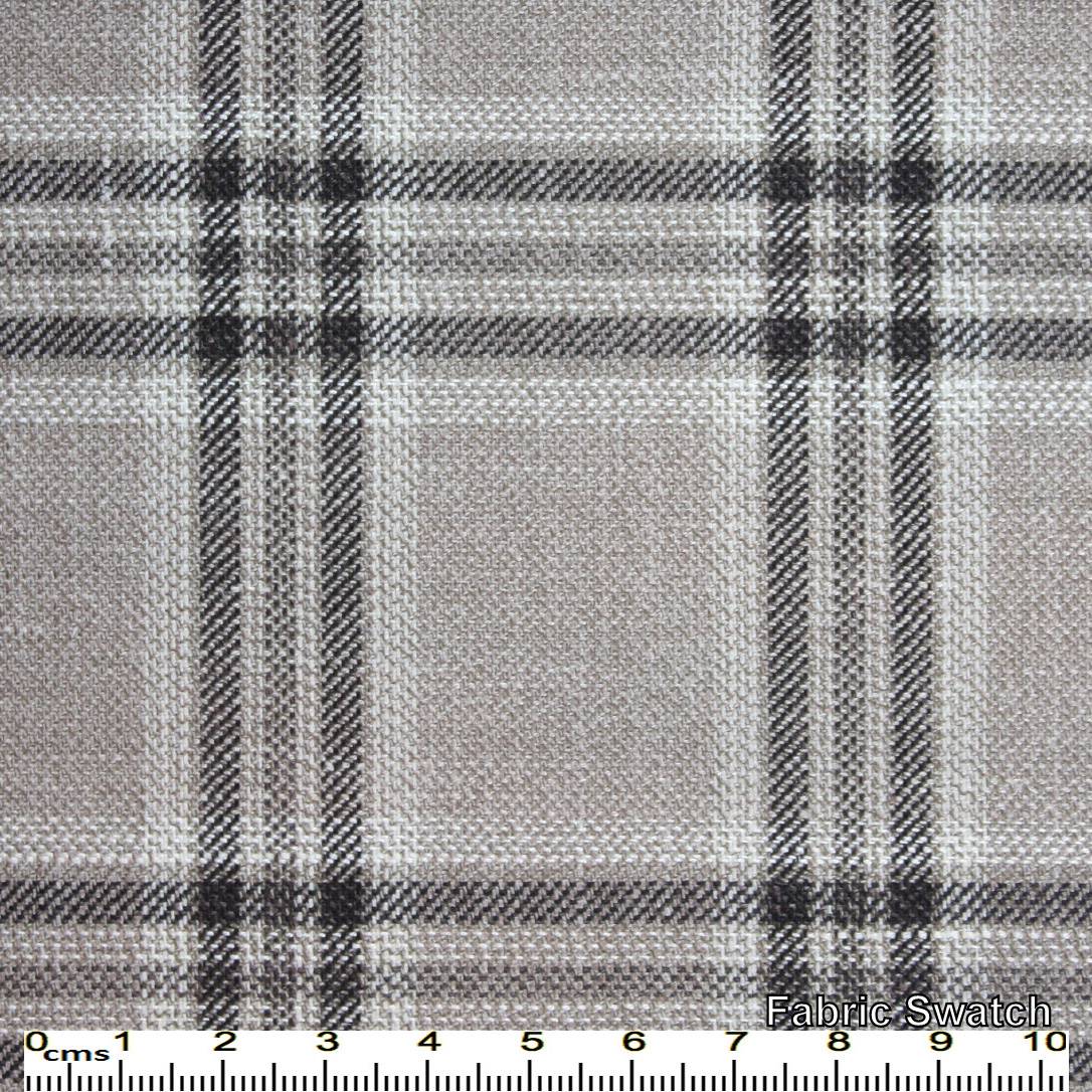 Nobel Grey Plaid Made To Measure Vest - VBC0083_MTM_SV