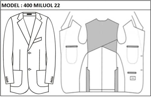 CLASSIC - SINGLE BREASTED, 2 BUTTONS,NOTCH  LAPEL JACKET-400_MILOUL_22
