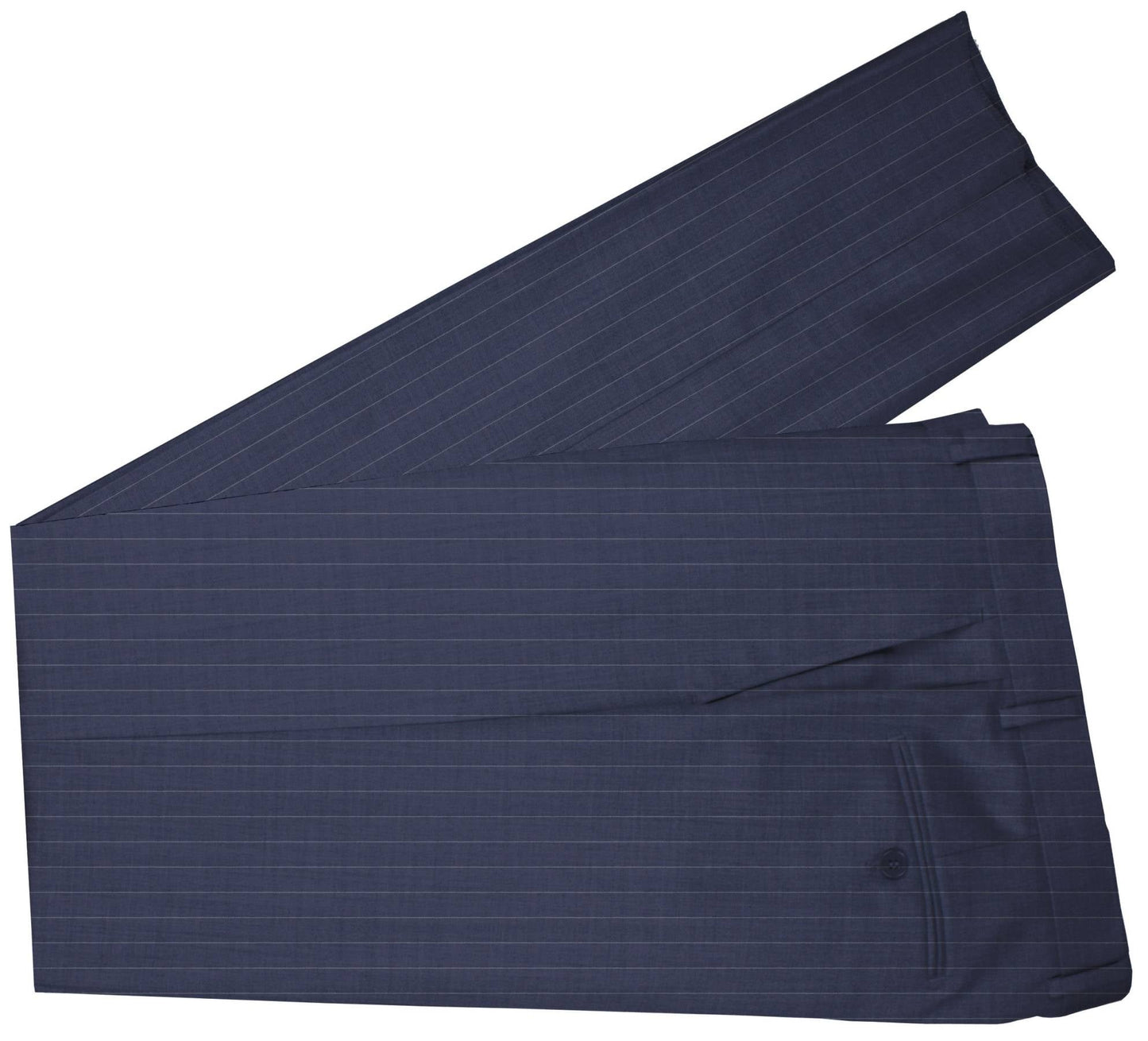 East Bay Blue Chalkstripes Made To Measure Pant - VBC0120_MTM_SP