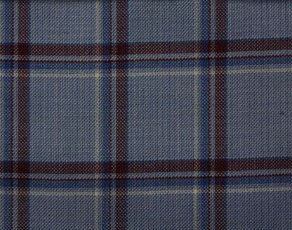 Blue Plaid Made To Measure Vest - VBC0577_MTM_SV