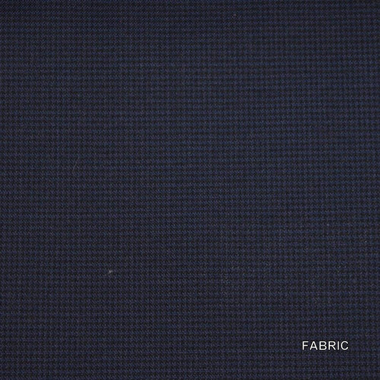 Navy HoundStooth Made To Measure Pant - VBC0164_MTM_SP