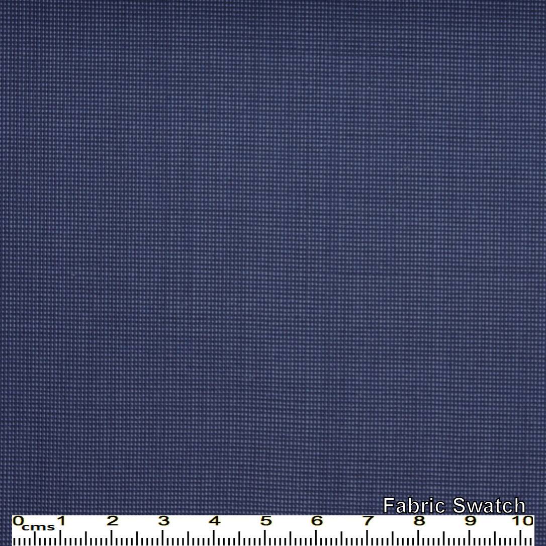 Corn Flower Blue Nailhead Made To Measure Pant - VBC0178_MTM_SP