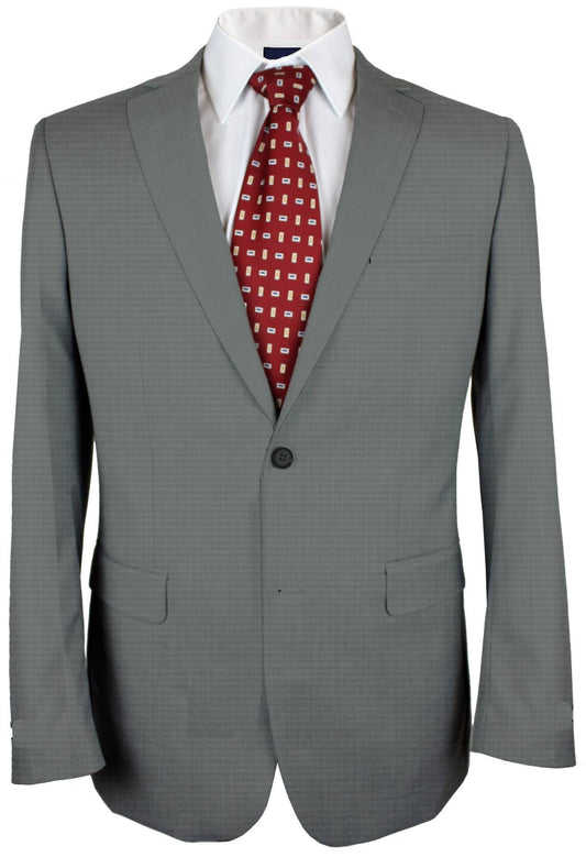 Boulder Grey Nailhead Made To Measure Jacket - VBC0179_MTM_SJ