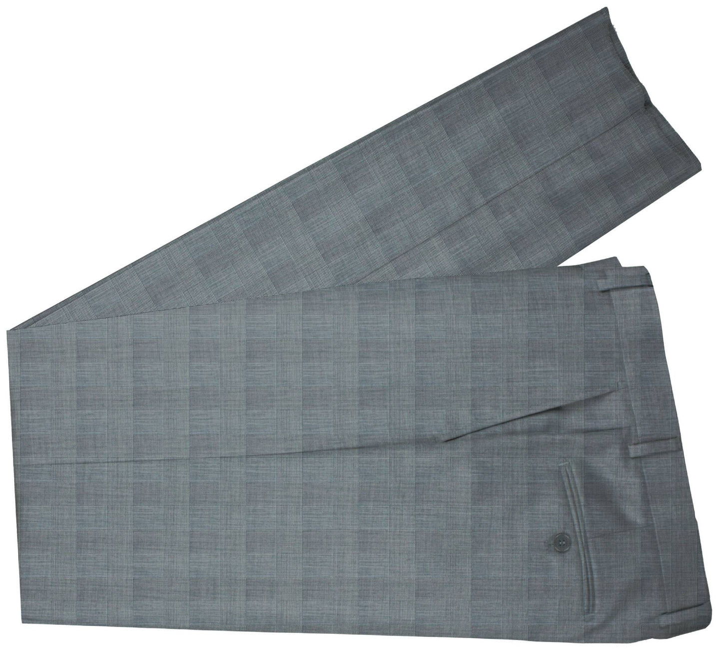 Zircon Grey Glencheck Made To Measure Pant - VBC0181_MTM_SP