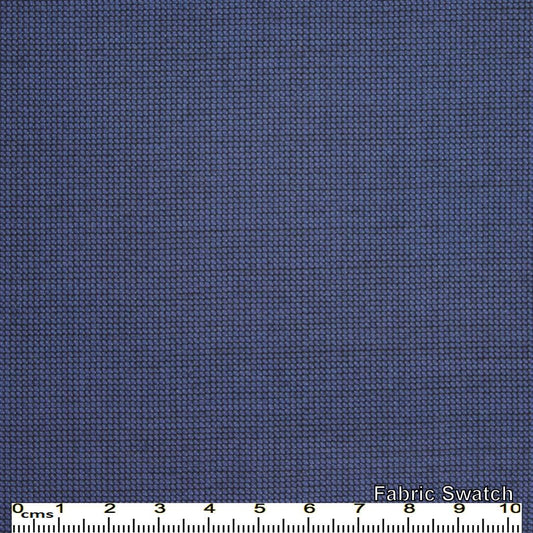 East Bay Blue Nailhead Made To Measure Vest - VBC0212_MTM_SV