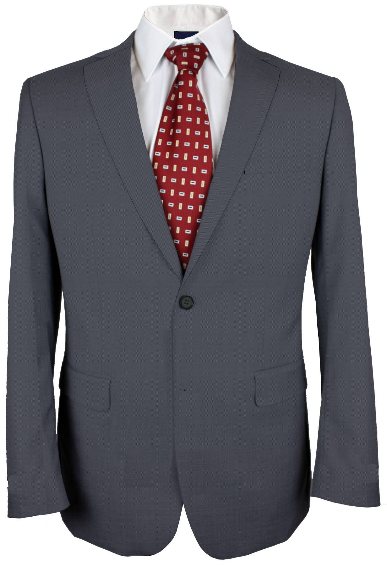 Storm Grey Birdseye Made To Measure Jacket - VBC0461_MTM_SJ