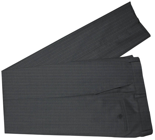 Bright Grey Stripes  Made To Measure Pant - VBC0463_MTM_SP