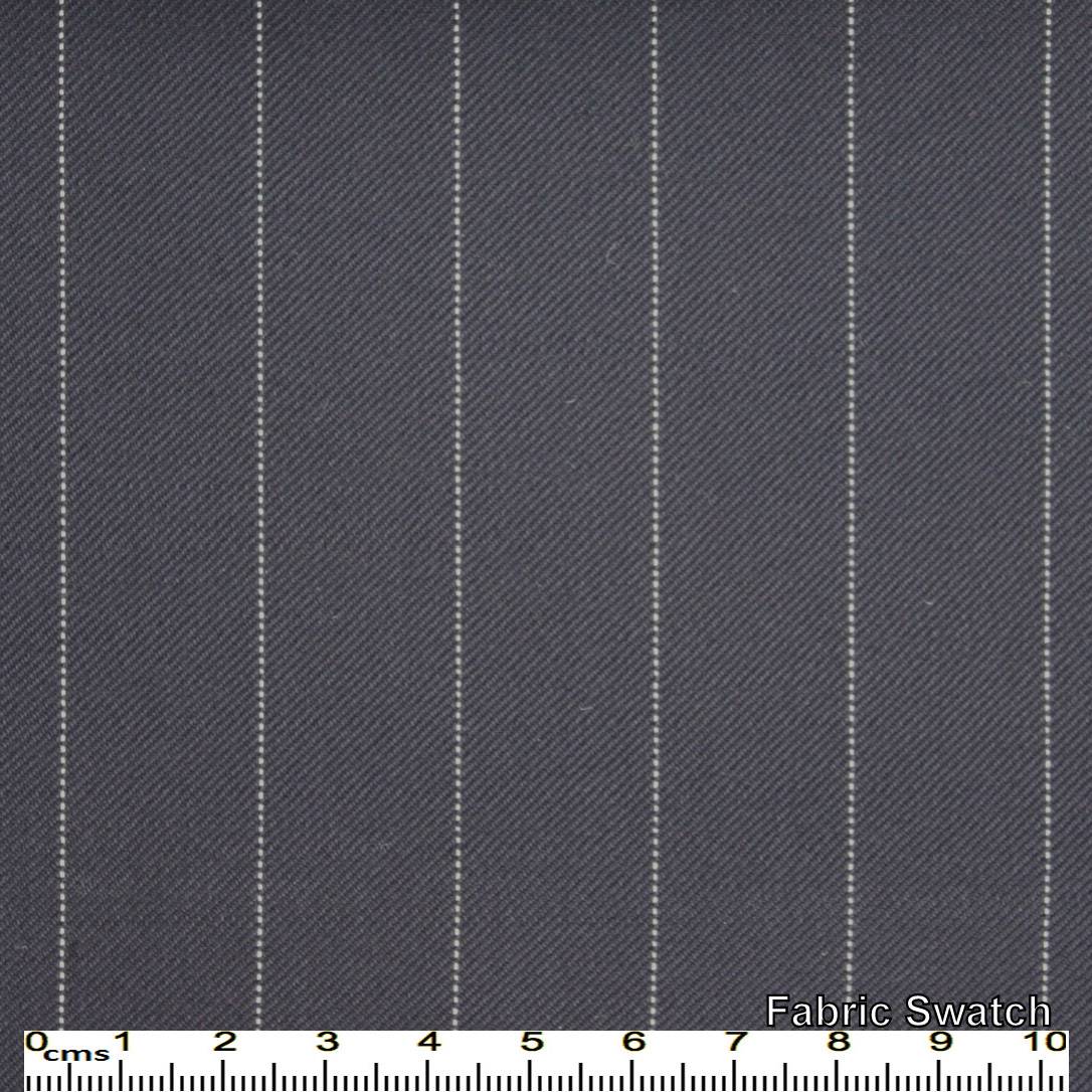 Gun Powder Violet Stripes Made To Measure Vest - VBC0464_MTM_SV