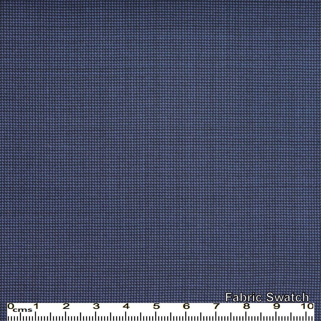 Kashmir Blue Nailhead Made To Measure Pant - VBC0467_MTM_SP