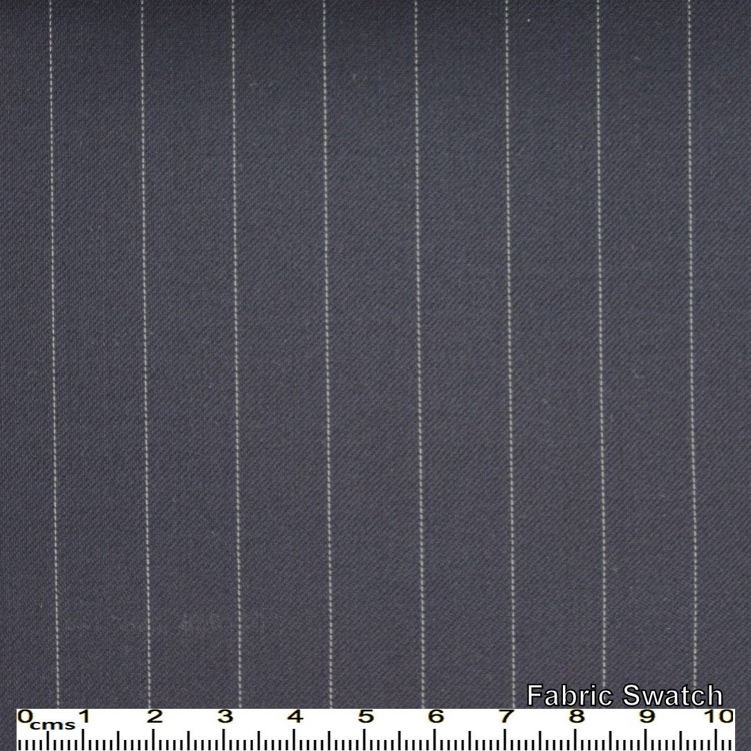 Gun Powder Violet Stripes Made To Measure Vest - VBC0536_MTM_SV