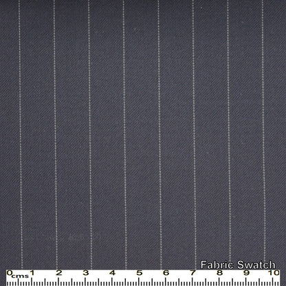 Gun Powder Violet Stripes Made To Measure Jacket - VBC0536_MTM_SJ