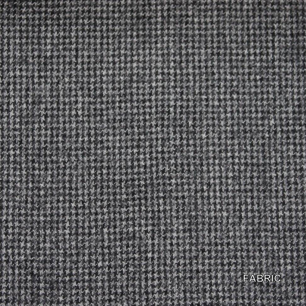 Grey Houndstooth Made To Measure Vest - VBC0217_MTM_SV