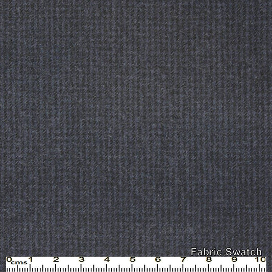 Steel Grey Stripes Made To Measure Vest - VBC0520_MTM_SV