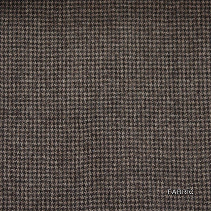 Dorado Brown Houndstooth Made To Measure Vest - VBC0218_MTM_SV