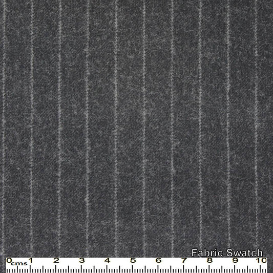 Steel Grey Chalkstripes Made To Measure Vest - VBC0476_MTM_SV