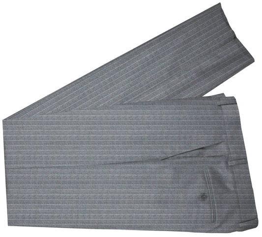 Grey Chalk Stripes Made To Measure Pant - VBC0487_MTM_SP