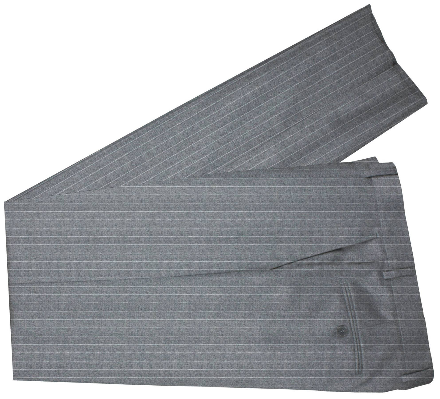 Grey Chalk Stripes Made To Measure Pant - VBC0487_MTM_SP