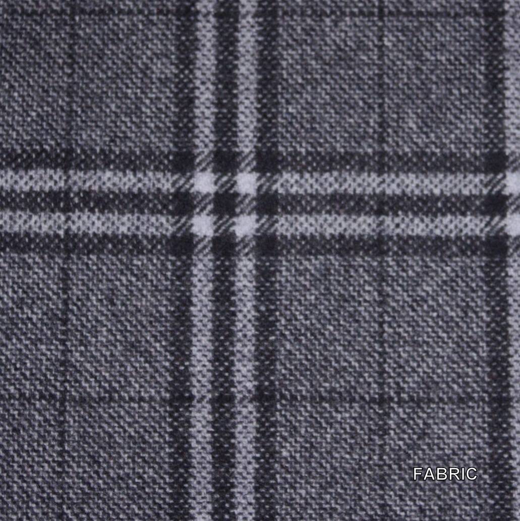 Ghost Blue Plaid Made To Measure Vest - VBC0221_MTM_SV