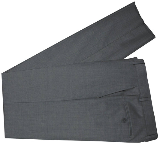 Gun Powder Grey Plain Made To Measure Pant - VBC0227_MTM_SP