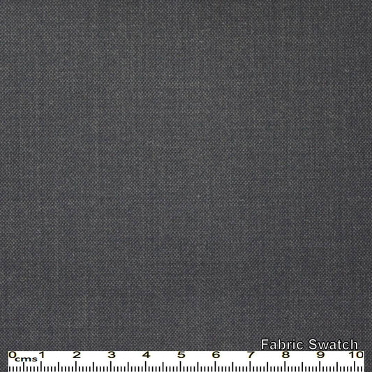 Tuna Grey Plain Made To Measure Vest - VBC0493_MTM_SV