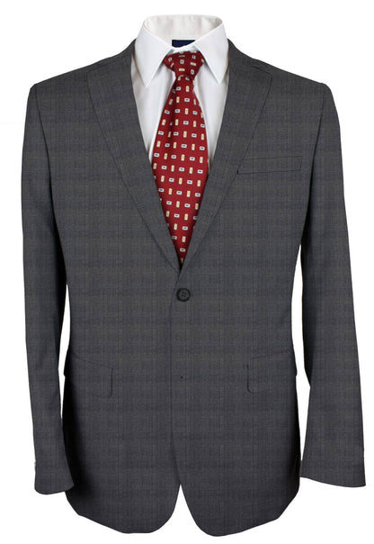 Scarpa Flow Grey Sharkskin Made To Measure Jacket - VBC0228_MTM_SJ