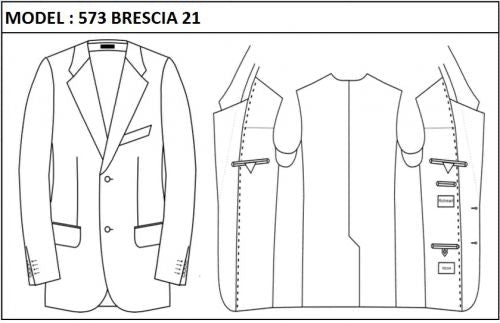 SLIM - SINGLE BREASTED, 2 BUTTONS,NOTCH  LAPEL JACKET-573_BRESCIA_21