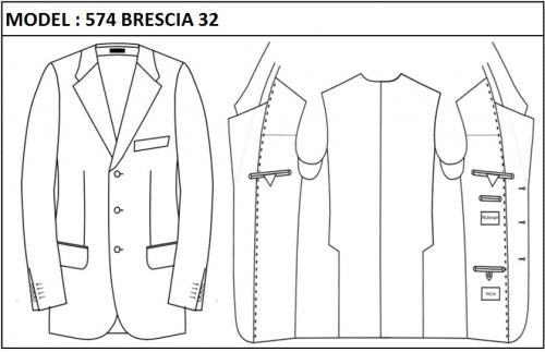 SLIM - SINGLE BREASTED, 3 BUTTONS,NOTCH  LAPEL JACKET-574_BRESCIA_32