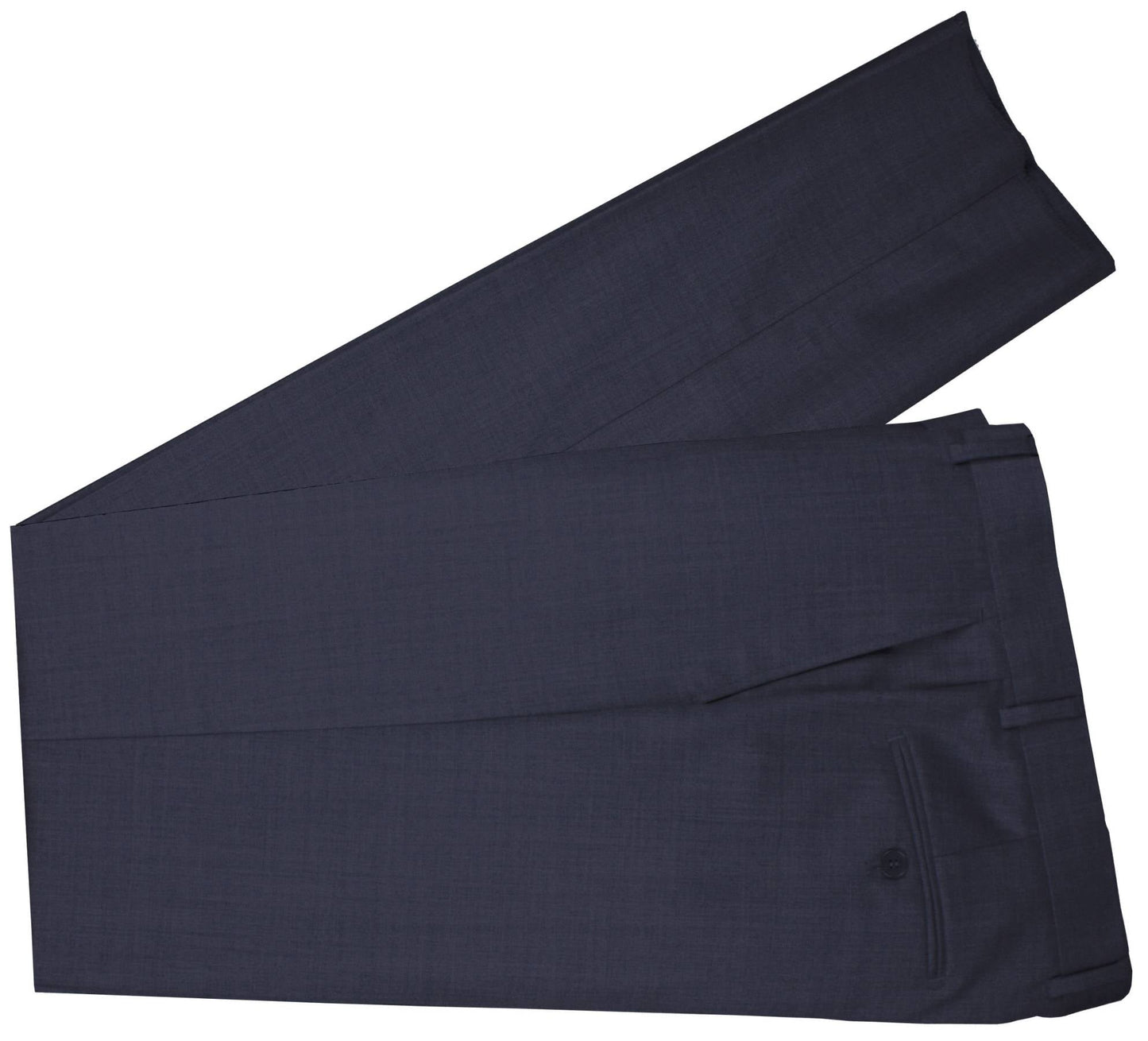 Navy Plain Made To Measure Pant - VBC0513_MTM_SP