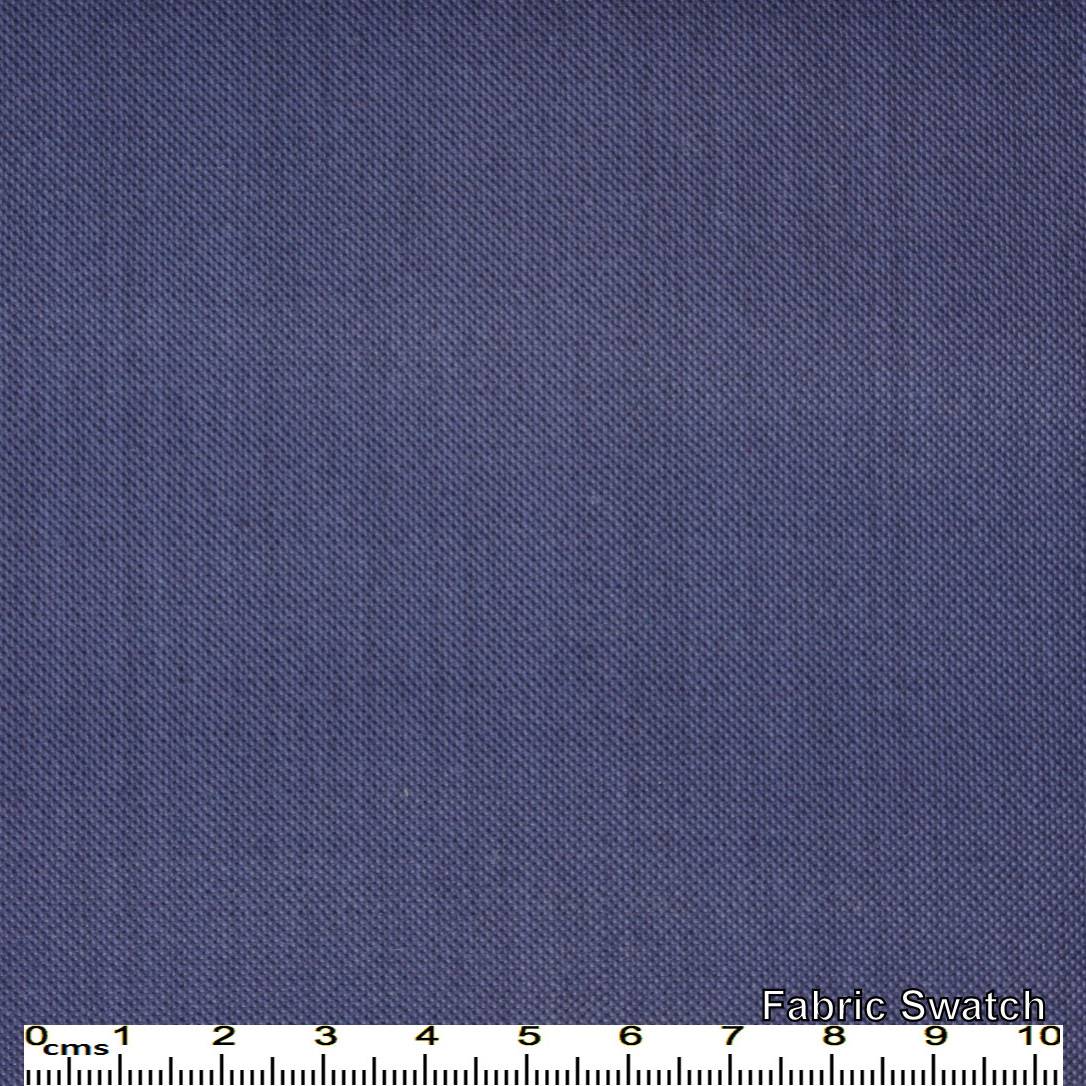 Blue Plain Made To Measure Vest - VBC0274_MTM_SV