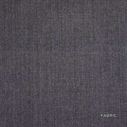 Charcoal Plain Made To Measure Vest - VBC0276_MTM_SV