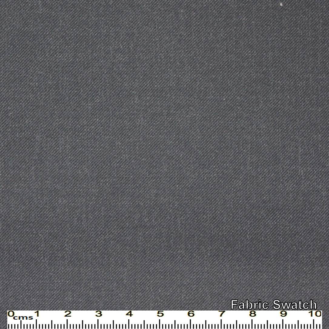 Bright  Grey Plain Made To Measure Vest - VBC0502_MTM_SV