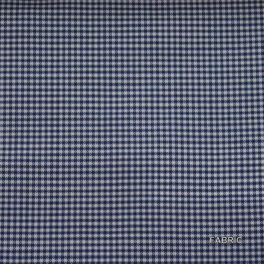 White & Blue Check Made To Measure Vest - VBC0303_MTM_SV