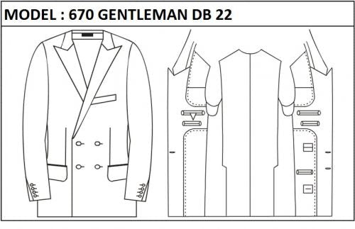SLIM - DOUBLE BREASTED, 2 BUTTONS,PEAK  LAPEL JACKET-670_GENTLEMAN_DB_22