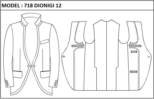 SLIM - SINGLE BREASTED, BOTH SIDES : 1+1 BUTTONS, NO LAPEL JACKET-718_DIONIGI_12