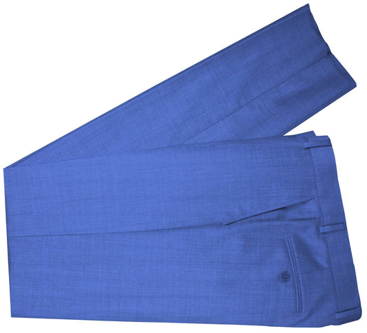 Cornflower Blue Plain Made To Measure Pant - VBC0512_MTM_SP
