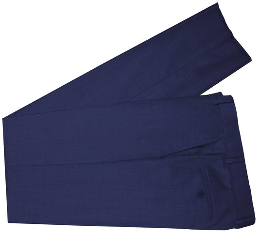 Port Gore Blue Plain Made To Measure Pant - VBC0346_MTM_SP