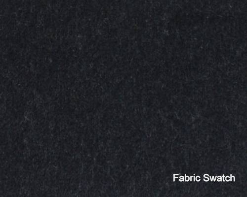 100% Cashmere Black Russian Grey Plain Made To Measure Vest  - CER0064_MTM_SV