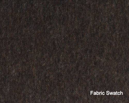 100% Cashmere Cowboy Brown Plain Made To Measure Vest  - CER0067_MTM_SV