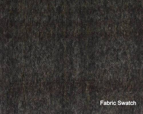 100% Cashmere Kilamanjaro Grey Plaid Made To Measure Vest  - CER0073_MTM_SV
