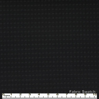Black Russian Charcoal Dots Made To Measure Jacket - VBC0377_MTM_SJ