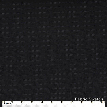 Black Russian Charcoal Dots Made To Measure Jacket - VBC0378_MTM_SJ