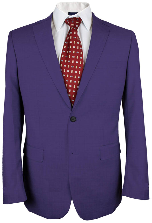 Meteorite Violet Plain Made To Measure Jacket - VBC0397_MTM_SJ