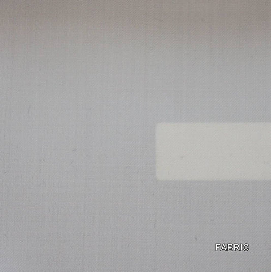Light White Plain Made To Measure Vest - VBC0408_MTM_SV