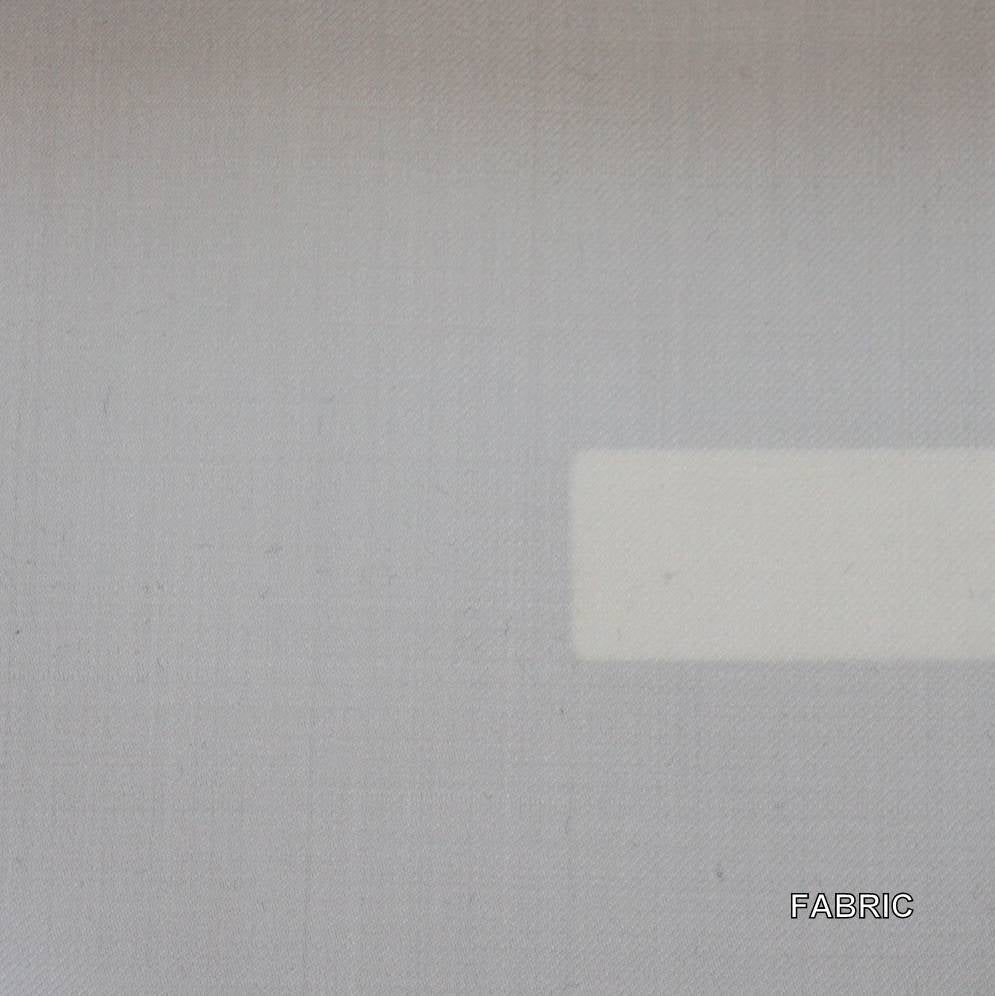 Light White Plain Made To Measure Vest - VBC0408_MTM_SV
