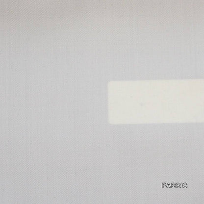 White plain Made To Measure Vest - VBC0423_MTM_SV