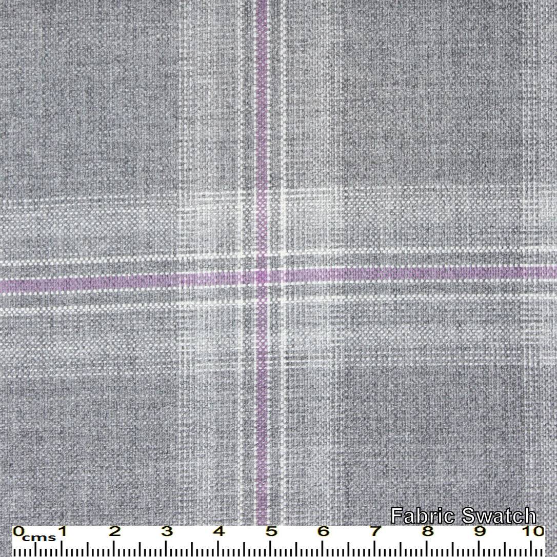 Grey Chateau Plaid Made To Measure Vest - VBC0432_MTM_SV