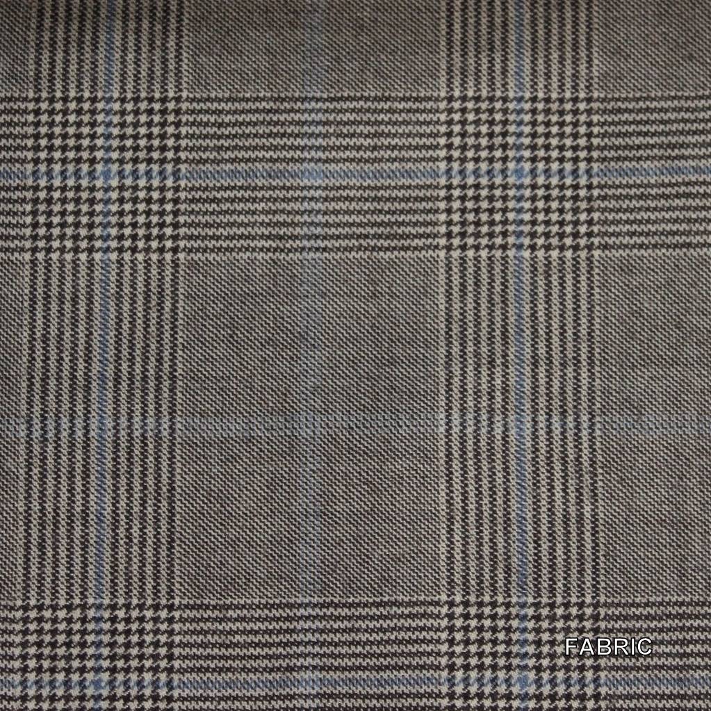 Grey Plaid Made To Measure Vest - VBC0435_MTM_SV